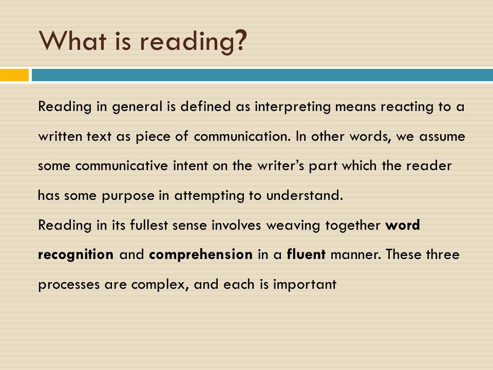 What is reading deals